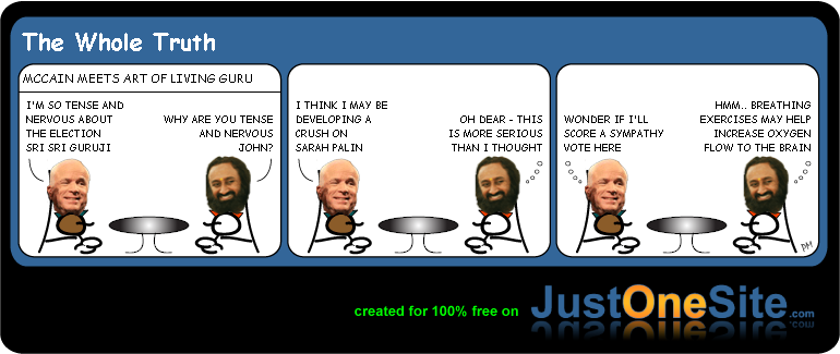 Click cartoon to read full post or to COMMENT John McCain desperate for votes cartoon