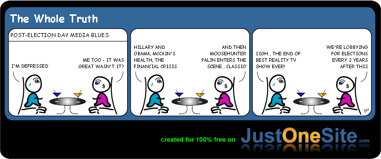 Media experiences post-US election blues image