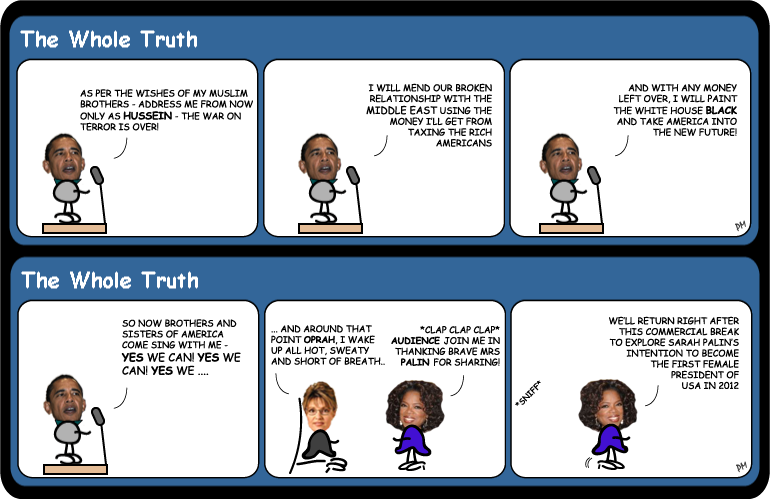 Sarah Palin on Oprah image