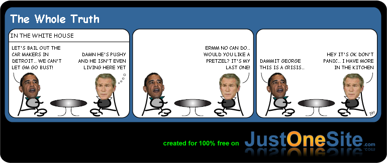 Click cartoon to read full post or to COMMENT Cartoon – Obama’s Detroit Bailout cartoon