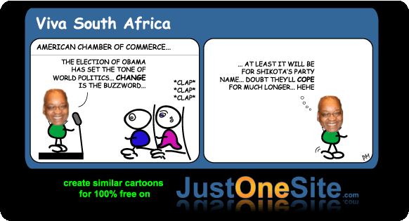 Click cartoon to read full post or to COMMENT Zuma addresses American Chamber of Commerce cartoon