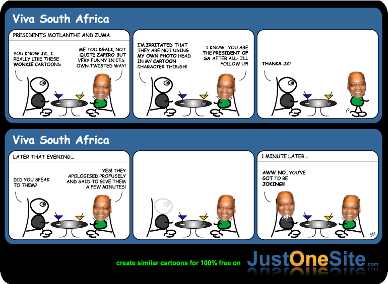 Click cartoon to read full post or to COMMENT Cartoon – Bring me the head of Kgalema Motlanthe cartoon