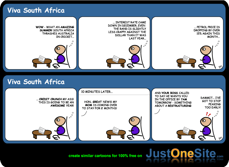 Are you optimistic about 2009? cartoon