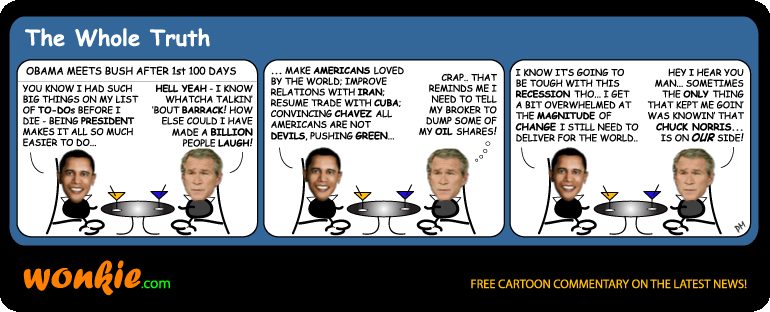 Click cartoon to read full post or to COMMENT Barack Obama’s next 1360 days cartoon