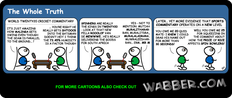 Cartoon: World Twenty20 Cricket 2009 cartoon