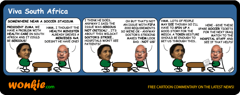 The Doctors’ Strike from a Doctor’s Perspective cartoon