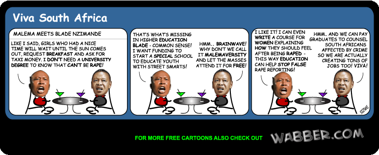 Click cartoon to read full post or to COMMENT Higher Education in South Africa cartoon