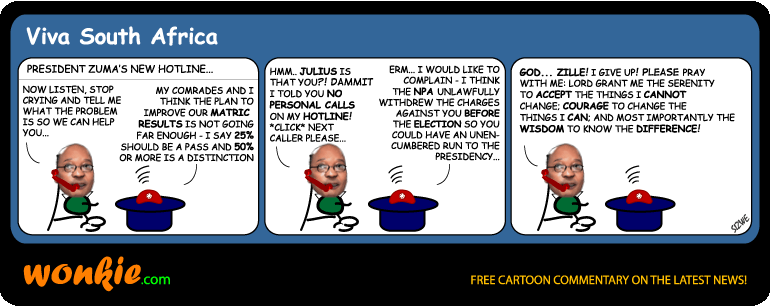 Zuma Hotline – Who ya gonna call? cartoon