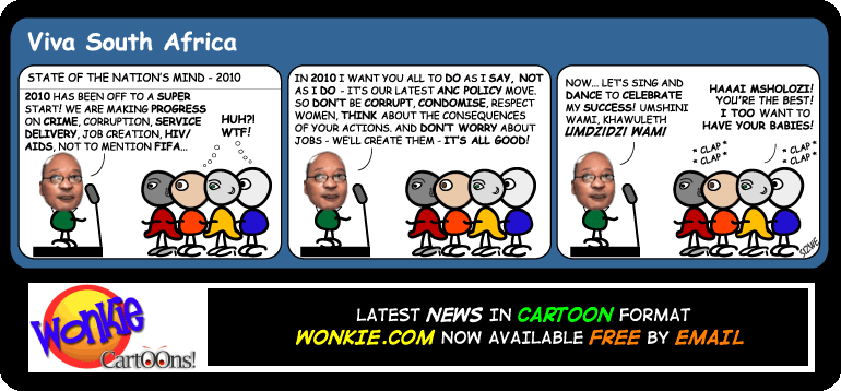 Jacob Zuma State of the Nation 2010 image