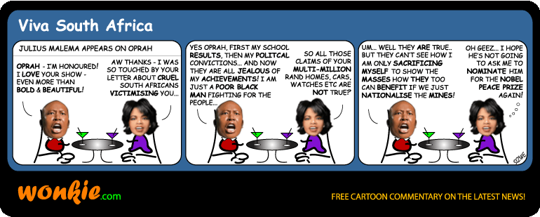 Forget the Mines, lets Nationalise Malema! image