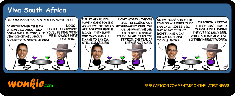 Click cartoon to read full post or to COMMENT World Cup Security cartoon