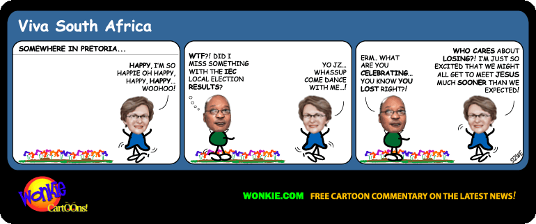 Click cartoon to read full post or to COMMENT DA makes Headway towards Second Coming cartoon