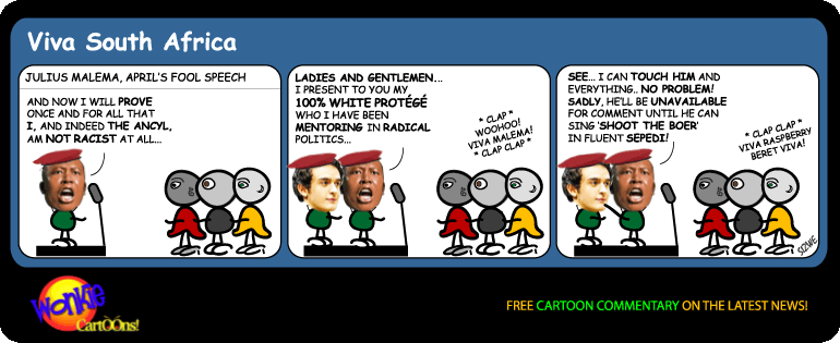 Julius Malema’s White Protégé! image