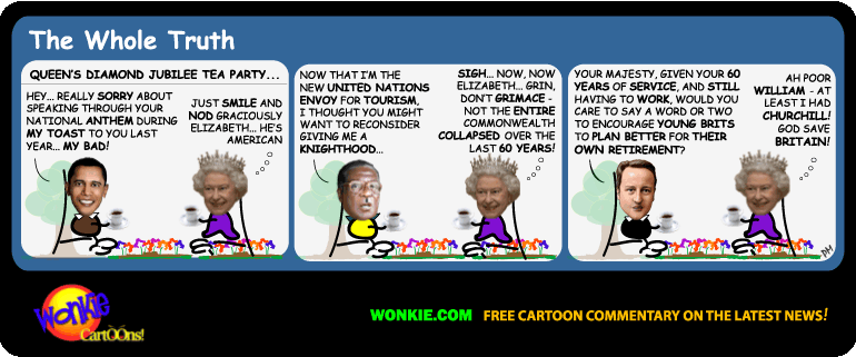 Click cartoon to read full post or to COMMENT Queen’s Diamond Jubilee – High Tea Cartoon cartoon