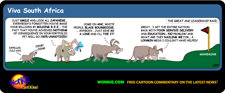 ANC Leadership Race – Mangaung 2012 Cartoon cartoon