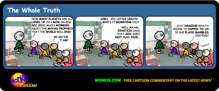 21 Dec 2012 – End of the World Cartoon! image