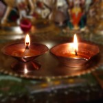 Deepavali Diwali diyas photo