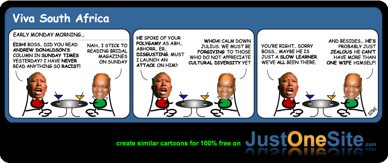 Zuma polygamy cartoon