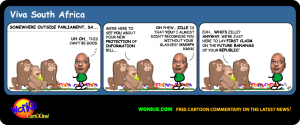Protection of Information Bill cartoon
